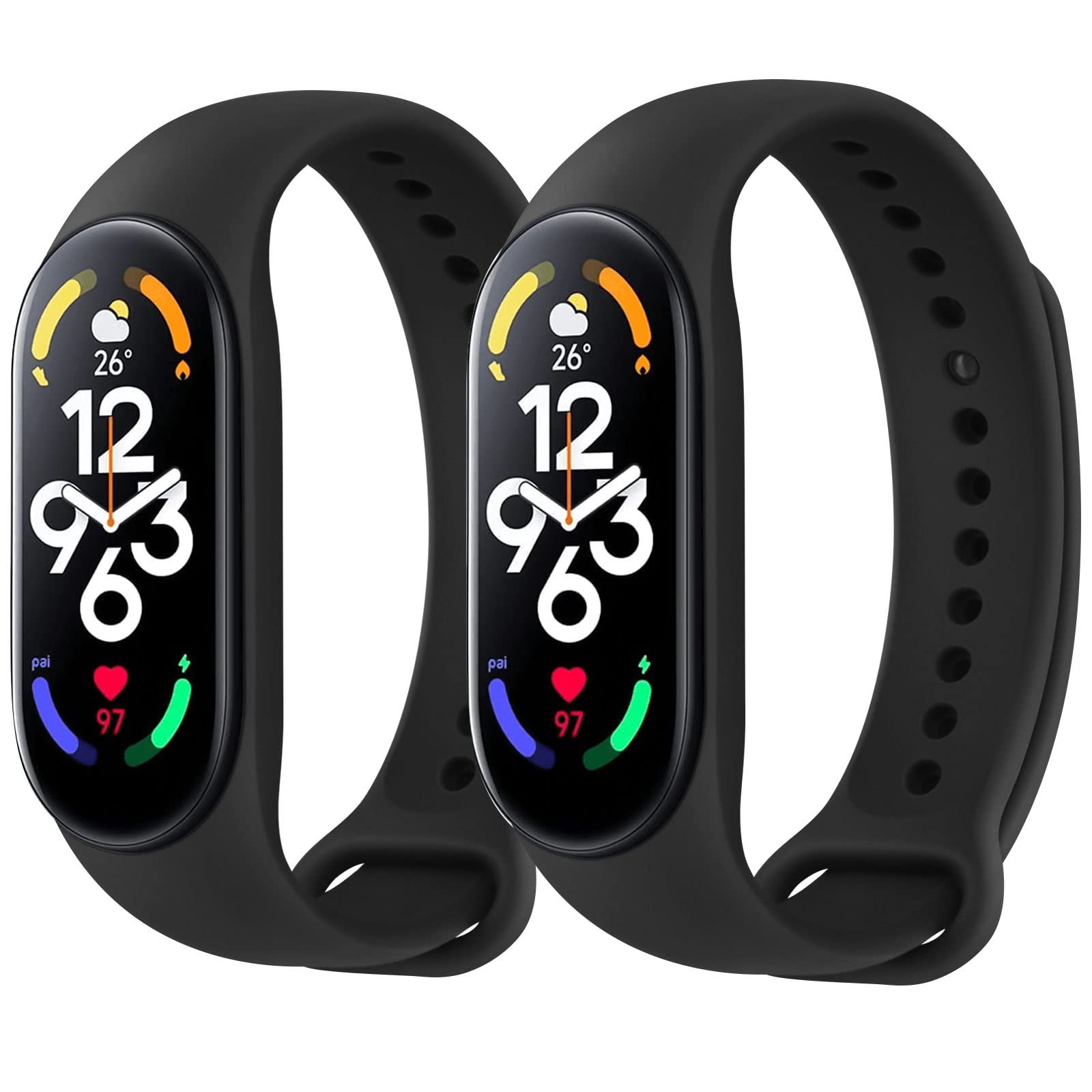 Amazon.co.jp: Vancle コンパチブル Xiaomi Mi Band 7 バンド 替え